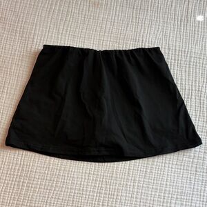 Black Mini Skirt with Built in Shorts